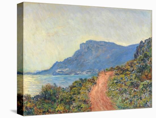 La Corniche near Monaco, 1884-Claude Monet-Stretched Canvas