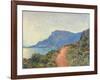 La Corniche near Monaco, 1884-Claude Monet-Framed Giclee Print