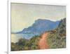 La Corniche near Monaco, 1884-Claude Monet-Framed Giclee Print