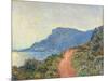 La Corniche near Monaco, 1884-Claude Monet-Mounted Giclee Print