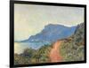 La Corniche near Monaco, 1884-Claude Monet-Framed Giclee Print