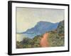 La Corniche near Monaco, 1884-Claude Monet-Framed Giclee Print