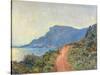 La Corniche near Monaco, 1884-Claude Monet-Stretched Canvas