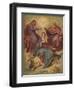 'La Coronacion de la Virgen', (Coronation of the Virgin ), 1635-1648, (c1934)-Diego Velasquez-Framed Giclee Print