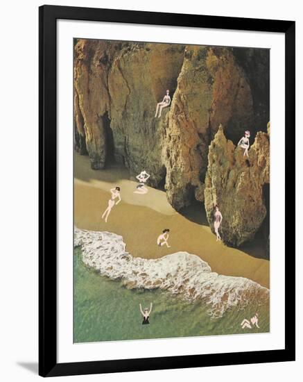 La Costa delle Donne-Danielle Kroll-Framed Giclee Print