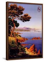 La Cote d'Azur-M Tangry-Framed Poster
