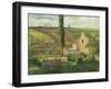 La Cote Des Mathurins a L'Hermitage, Pontoise, 1876-Camille Pissarro-Framed Giclee Print