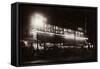La Coupole Brasserie at Night, 1930-null-Framed Stretched Canvas