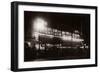 La Coupole Brasserie at Night, 1930-null-Framed Giclee Print