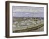 La Crau with Peach Trees in Bloom-Vincent van Gogh-Framed Giclee Print