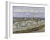 La Crau with Peach Trees in Bloom-Vincent van Gogh-Framed Giclee Print