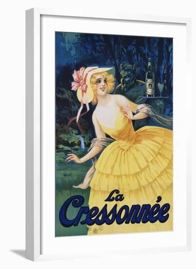 La Cressonnee Poster-Marcellin Auzolle-Framed Giclee Print