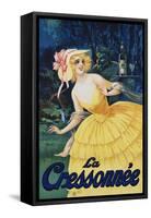 La Cressonnee Poster-Marcellin Auzolle-Framed Stretched Canvas