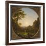 La Croix dans la Solitude d'aprés un poème de F.D. Hermans-Thomas Cole-Framed Giclee Print