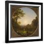 La Croix dans la Solitude d'aprés un poème de F.D. Hermans-Thomas Cole-Framed Giclee Print