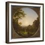 La Croix dans la Solitude d'aprés un poème de F.D. Hermans-Thomas Cole-Framed Giclee Print