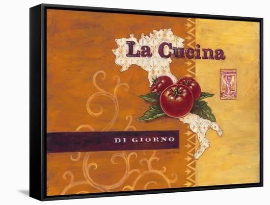 La Cucina Italia-Angela Staehling-Framed Stretched Canvas