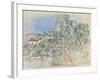 La Cueillette des Oranges-Raoul Dufy-Framed Giclee Print