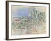 La Cueillette des Oranges-Raoul Dufy-Framed Giclee Print