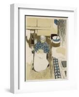 La Cuisiniere, from 'Paysages Et Interieurs', Published 1899-Edouard Vuillard-Framed Giclee Print
