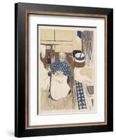 La Cuisinière, from the series Paysages et Intérieurs, 1899-Edouard Vuillard-Framed Giclee Print