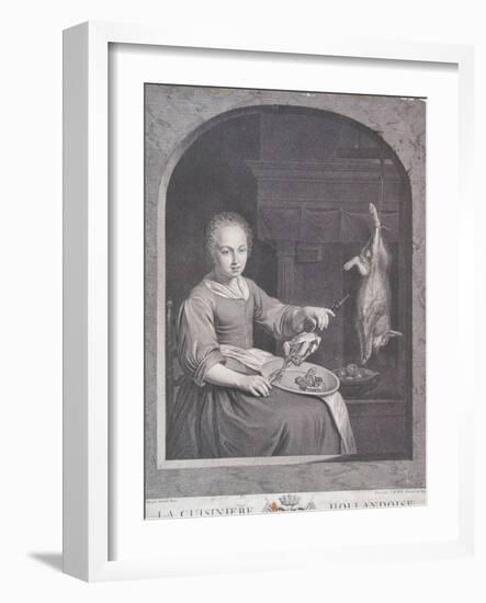 La Cuisiniere Hollandoise-Gabriel Metsu-Framed Giclee Print