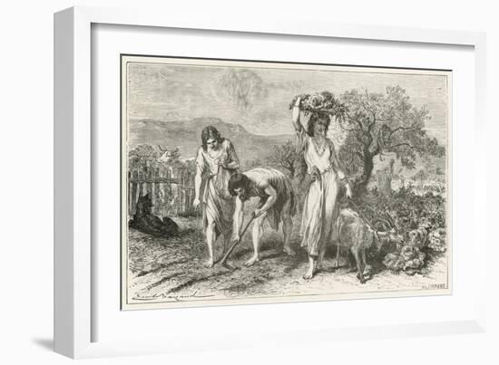 La Culture Des Jardins a L'Epoque Du Bronze-Emile Antoine Bayard-Framed Giclee Print