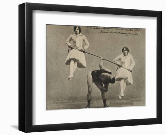 La culture physique-null-Framed Premium Giclee Print