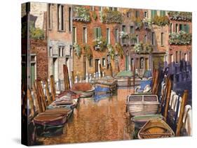 La Curva Sul Canale-Guido Borelli-Stretched Canvas