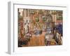 La Curva Sul Canale-Guido Borelli-Framed Giclee Print