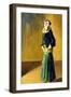 La Dama in Verde-Virgilio Constantini-Framed Giclee Print