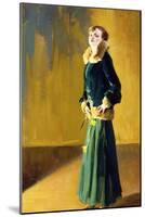 La Dama in Verde-Virgilio Constantini-Mounted Giclee Print