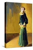 La Dama in Verde-Virgilio Constantini-Stretched Canvas