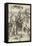 La dame à cheval et le Lansquenet-Albrecht Dürer-Framed Stretched Canvas