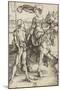 La dame à cheval et le Lansquenet-Albrecht Dürer-Mounted Giclee Print