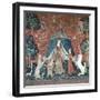 La Dame a La Licorne, 15th Century-CM Dixon-Framed Giclee Print