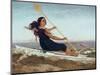 La dame au podoscaphe-Gustave Courbet-Mounted Giclee Print