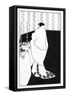 La Dame Aux Camelias, Illustration from 'The Yellow Book', 1894-Aubrey Beardsley-Framed Stretched Canvas