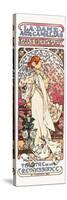 La Dame aux Camelias-Alphonse Mucha-Stretched Canvas