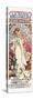 La Dame aux Camelias-Alphonse Mucha-Stretched Canvas