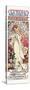 La Dame aux Camelias-Alphonse Mucha-Stretched Canvas