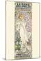 La Dame Aux Camelias-Alphonse Mucha-Mounted Art Print