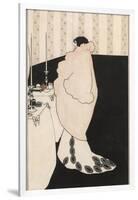 La Dame Aux Camelias-Aubrey Beardsley-Framed Giclee Print