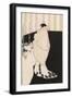 La Dame Aux Camelias-Aubrey Beardsley-Framed Giclee Print