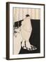 La Dame Aux Camelias-Aubrey Beardsley-Framed Giclee Print