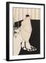 La Dame Aux Camelias-Aubrey Beardsley-Framed Giclee Print