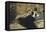 La dame aux éventails, Nina de Callias-Edouard Manet-Framed Stretched Canvas