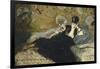 La dame aux éventails, Nina de Callias-Edouard Manet-Framed Giclee Print