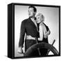 La Dame by Shanghai THE LADY FROM SHANGHAI by OrsonWelles with Orson Welles and Rita Hayworth, 1947-null-Framed Stretched Canvas