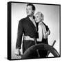 La Dame by Shanghai THE LADY FROM SHANGHAI by OrsonWelles with Orson Welles and Rita Hayworth, 1947-null-Framed Stretched Canvas